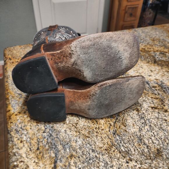 Cody James Brown Leather Cowboy Boots Style BBM164 Size 8.5D main image 11